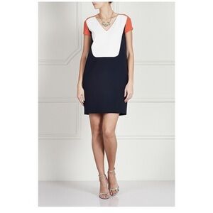 Tara Jarmon Color Block Dress- Size 36